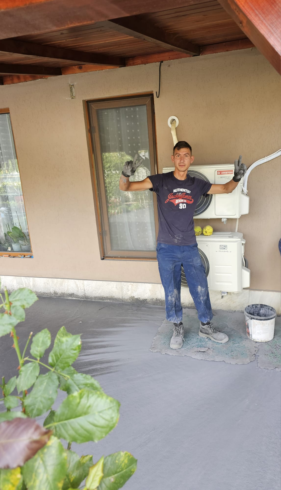 echipa beton amprentat